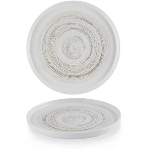 Walled Plate - Churchill&#39;s - Elements - Dune - 26cm (10.25&quot;)