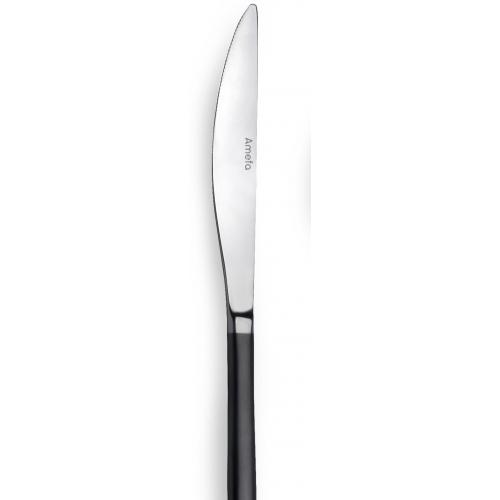 Table Knife - Soprano - Black PVD Handle - 23cm (9&quot;)