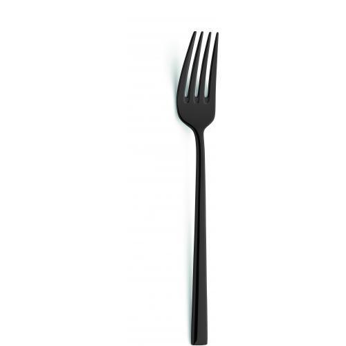 Dessert Fork - Metropole - Black - 19.1cm (7.5&quot;)