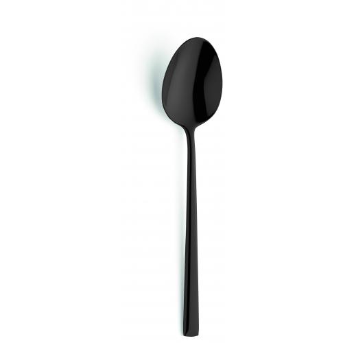 Dessert Spoon - Metropole - Black - 19.1cm (7.5&quot;)