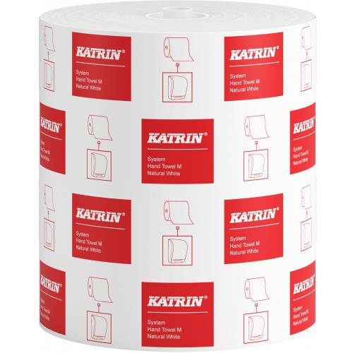 Towel Roll - M Roll System - Katrin - White - 1 Ply - 21cm x 180m