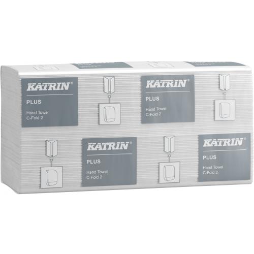 Hand Towel - C Fold - Katrin Plus - White - 2 Ply - 100 Sheets