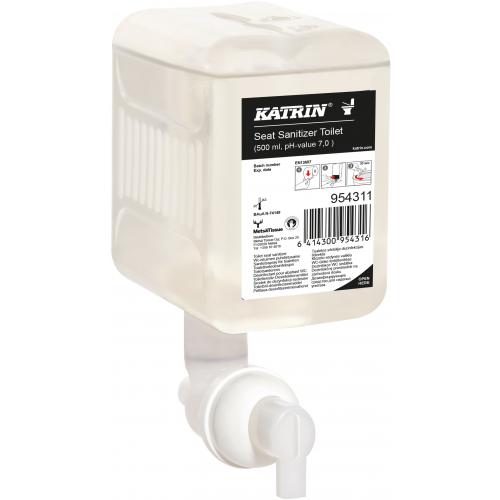 Toilet Seat Sanitiser Refill - Cartridge - Katrin - 500ml