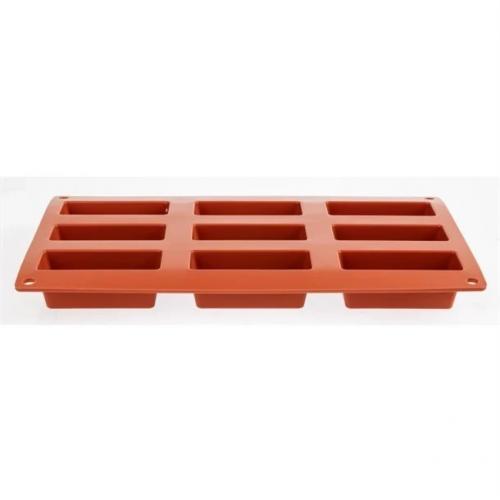 Cake Mould - Silicone - Formaflex - Red - 9 Cup