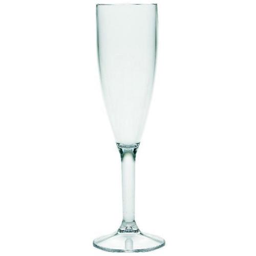 Champagne Flute - Polycarbonate - Premium - Clear - 19cl (6.6oz)