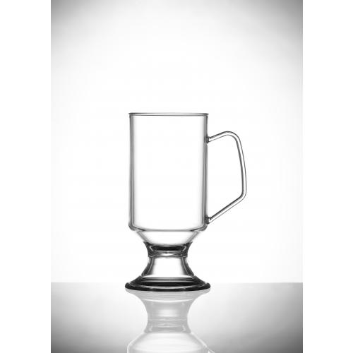 Coffee Glass - Polycarbonate - Clear - 23cl (8oz)