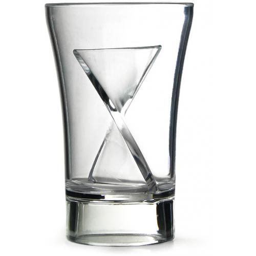 Shot Glass - Siptail Twister - Polystyrene - Econ - 3cl (1oz)