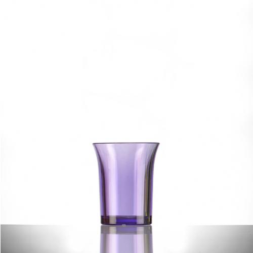 Shot Glass - Polystyrene - Econ - Neon Purple - 2.5cl (1oz) CE