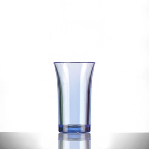 Shot Glass - Polystyrene - Econ - Neon Blue - 5cl (1.75oz) CE