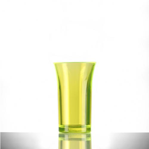 Shot Glass - Polystyrene - Econ - Neon Yellow - 5cl (1.75oz) CE