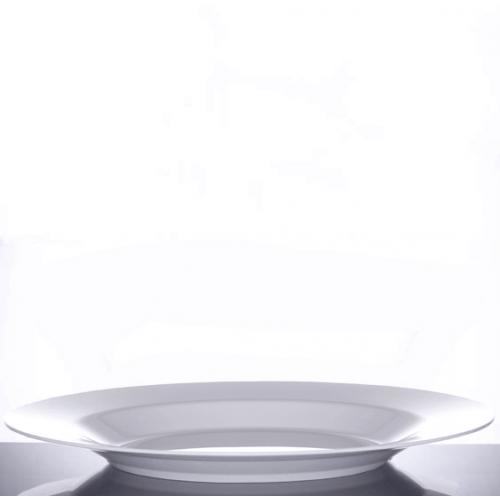 Wide Rim Plate - Polycarbonate - 27cm (10.5&quot;)