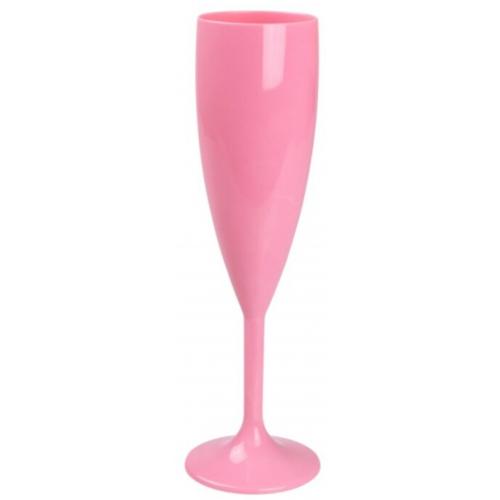Champagne Flute - Polycarbonate - Premium - Pink - 19cl (6.6oz)