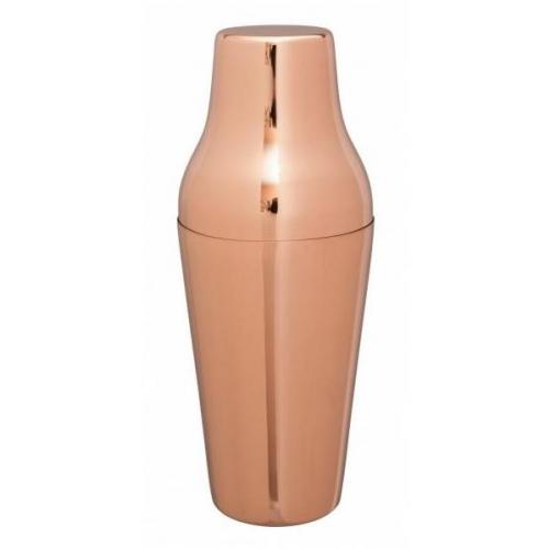 French Cocktail Shaker Set - Polished Copper - 2 Piece - 60cl (20oz)
