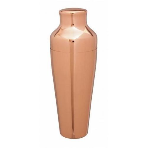 Cocktail Shaker Set - Art Deco - Polished Copper - 2 Piece  - 55cl (18.5oz)