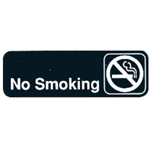 No Smoking - Symbol & Words Sign - Self Adhesive - 23cm (9&quot;)