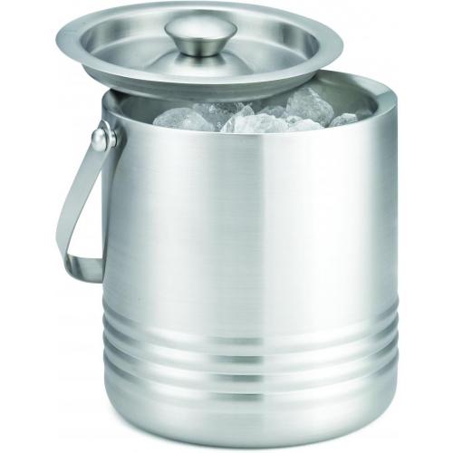 Room Service Ice Bucket - Double Walled - Stainless Steel - Approx. 2L (4 pint)