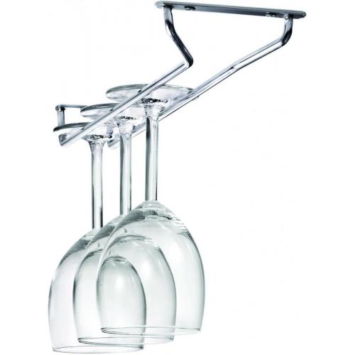 Glass Hanger - Chrome Plated - 405mm (16&quot;)
