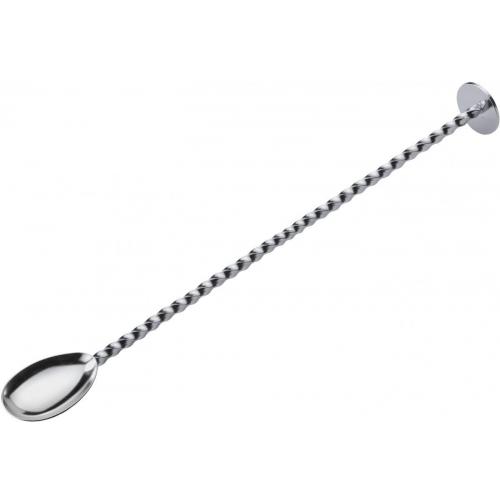 Cocktail Mixing Spoon with Ingredient Crusher - Professional - 28cm (11&quot;)