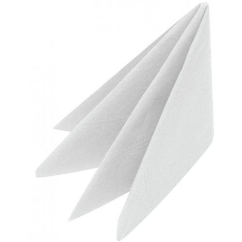 Dinner Napkin - White - 4 fold - 3 ply - 40cm
