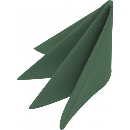 Dinner Napkin - Airlaid - Green - 4 fold - 1 ply - 40cm