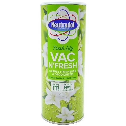 Carpet Freshener & Deodoriser - Fresh Lily - Neutradol® - Vac N' Fresh - 350g