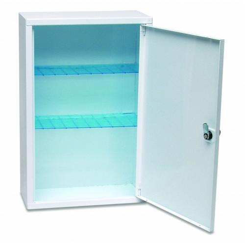 First Aid Cabinet - Lockable - White