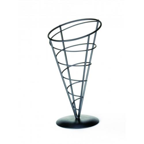 Appetizer - Black Cone - 23cm (9&quot;)