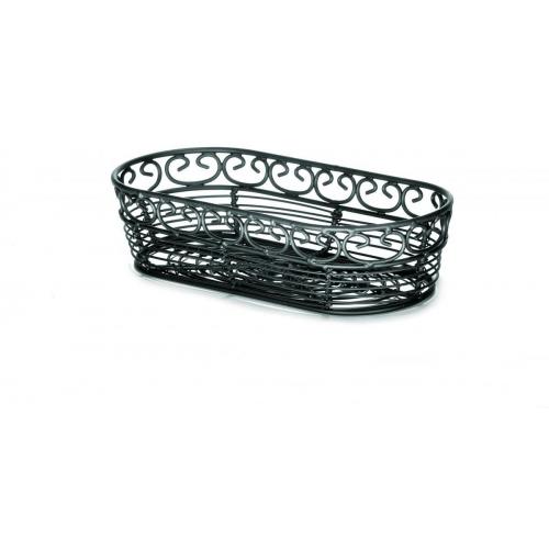 Oblong Basket - Mediterranean - Black