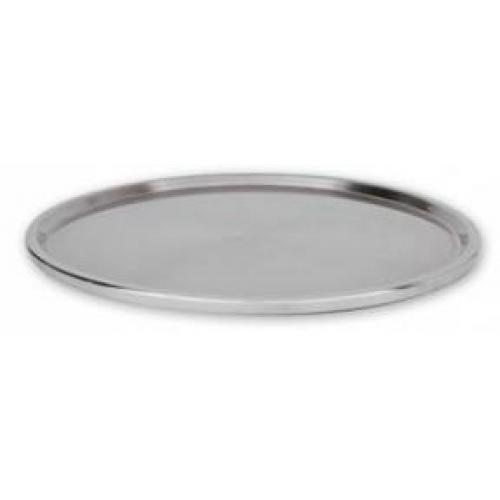 Cake Plate - Low Profile - Stainless Steel - 32cm (12.6&quot;)