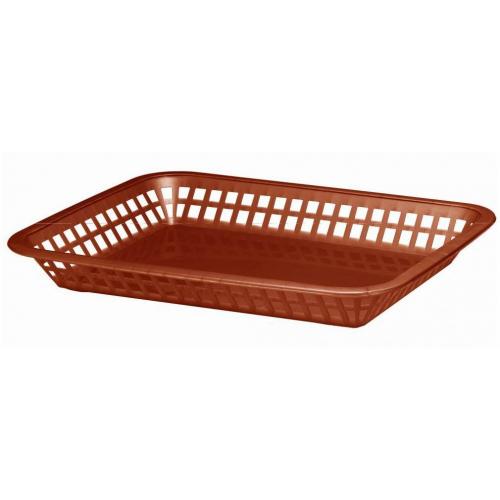 Rectangular Basket - Plastic - Mas Grande - Brown