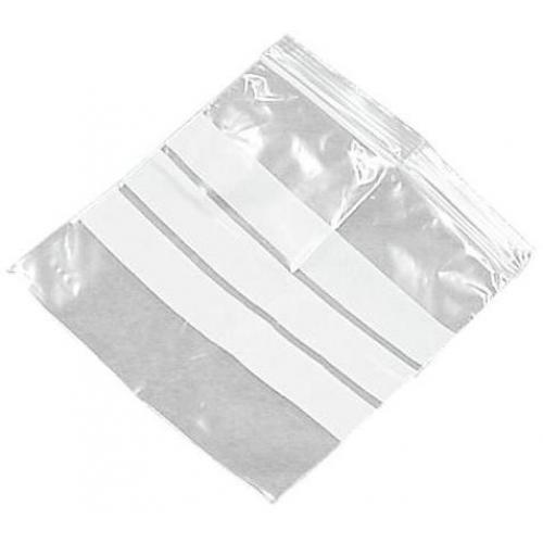 Polythene Bag - Resealable - Square - 11.5cm (4.5&quot;)