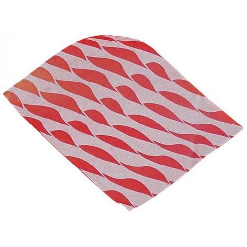 Burger Wrap - Red Twist Design - 46cm (18&#39;)