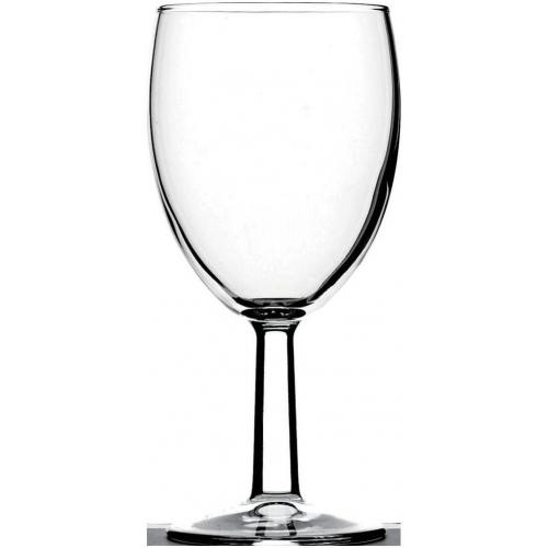 Wine Goblet - Toughened - Saxon - 20cl (7oz) LCE @ 125ml