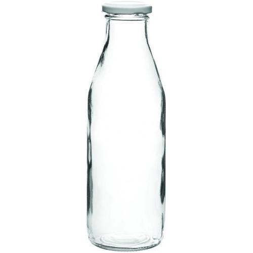 Lidded Glass Bottle - Classic - 50cl (17.5oz)