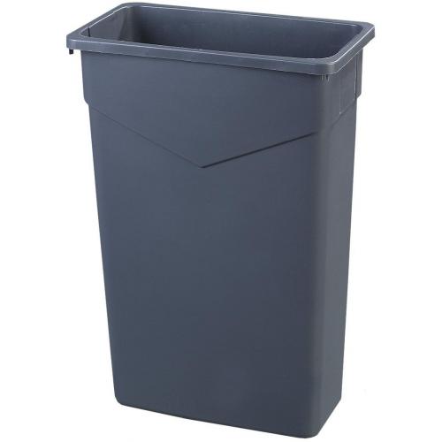 Waste Bin - Polyethylene - Grey - Trimline - 60L (13.2 gal)