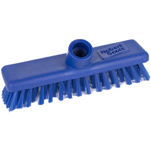 Deck Scrubbing Brush Head - Stiff - Blue - 23cm (9&quot;)