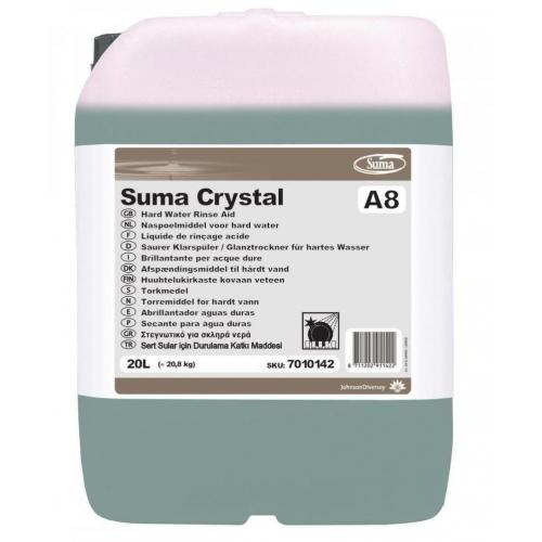 Dishwasher Rinse Aid - Suma - Crystal A8 - 20L