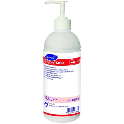 Alcohol Based Hand Disinfectant Gel - Soft Care - H5 - 500ml