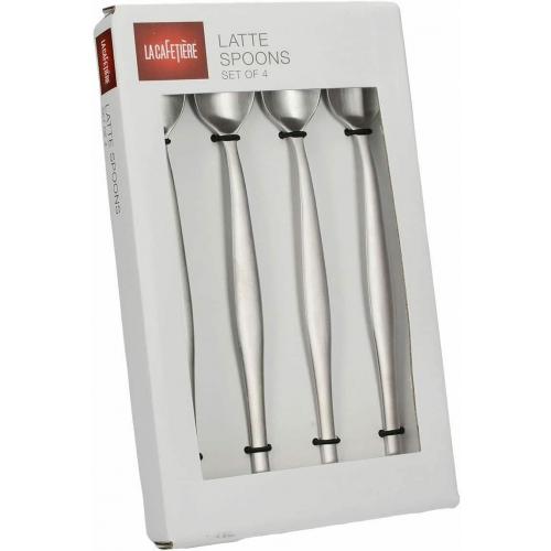 Latte Spoon - Brushed Stainless Steel - La Cafeti&#232;re - 21.8cm (8.6&quot;)