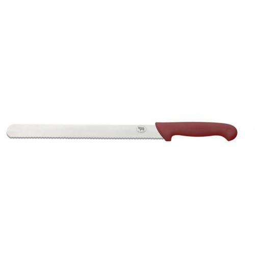 Slicing Knife - Serrated - Brown - 30cm (12&quot;)