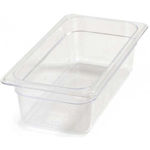 Gastronorm - Polycarbonate - Clear - 1/3GN - 20cm (8&quot;) Deep