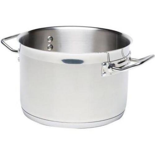 Stewpan - No Lid - Stainless Steel - 7.2L (1.58 gal) - 24cm (9.5&quot;)
