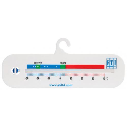 Thermometer - Fridge-Freezer - Horizontal - Spirit Filled -30&#8451; to +40&#8451;