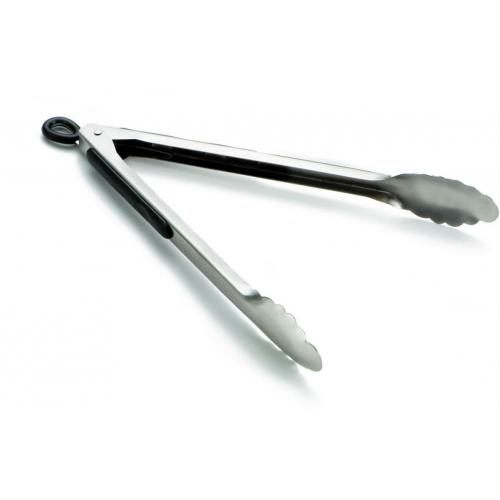 Tongs - All Purpose - Stainless Steel with Silicone Handle Insert - 31.5cm (12.4&quot;)