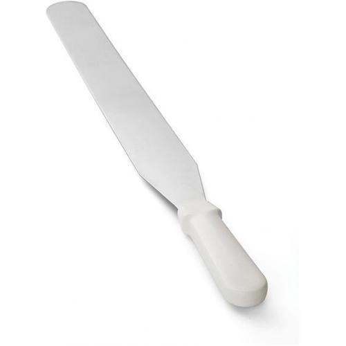 Icing Spatula - Palette Knife - Stainless Steel - White Handle - 35.5cm (14&quot;)