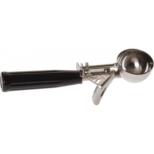 Food Portioner - Thumb Press - Stainless Steel - Black - 3.7cl (1.25oz)