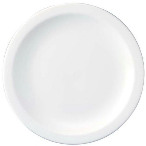 Narrow Rimmed Plate - Churchill&#39;s  - Nova - 20.2cm (8&quot;)