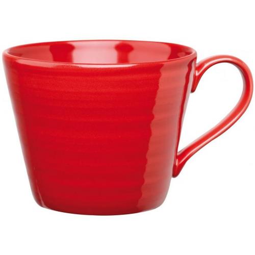 Snug Mug - Churchill&#39;s - Art de Cuisine Rustic - Red - 35.5cl (12oz)