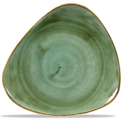 Lotus Plate - Churchill&#39;s - Stonecast&#174; - Samphire Green - 26.5cm (10.5&quot;)