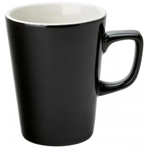 Latte Mug - Porcelain Titan - Black - 34cl (12oz)